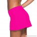 Dramaticbuying Women's Swim Skirts Solid Elastic Beach Bikini Bottom with Briefs Rose B071W8TLNB